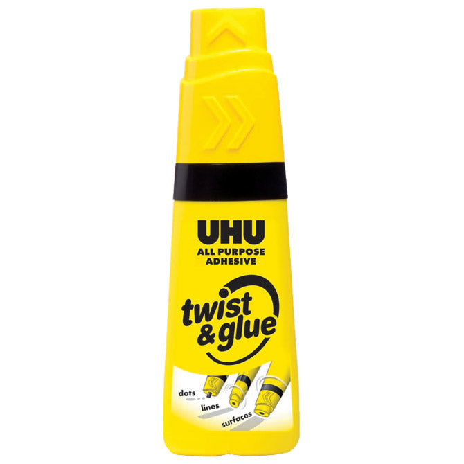 LJEPILO UNIVERZALNO   90ML TWIST&GLUE UHU.46315 CRNO