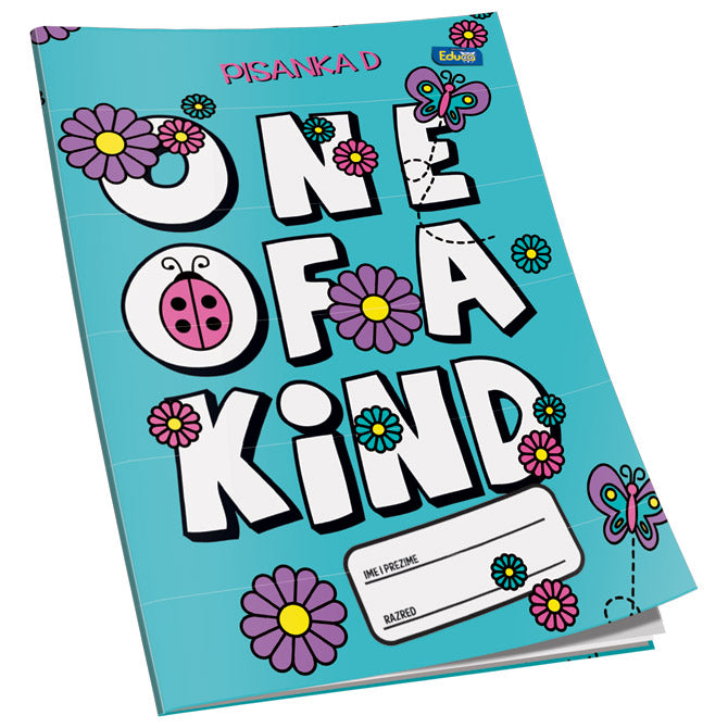 Obrazac školski pisanka "D" za 4razred Educa