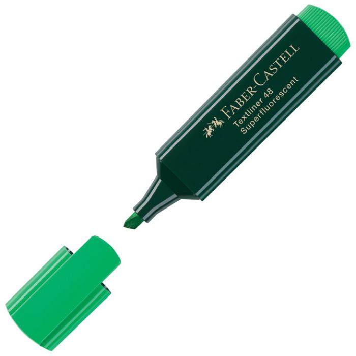 Marker 1-5mm 48 Faber-Castell 154863 zeleni