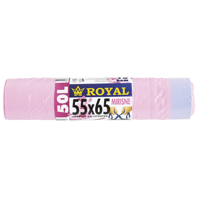 VREĆA ZA SMEĆE  50L 55X65CM(VRPCA) LD-EXTRA ČVRSTE MIRISNA TROSLOJNA PK15 TRGOMIX