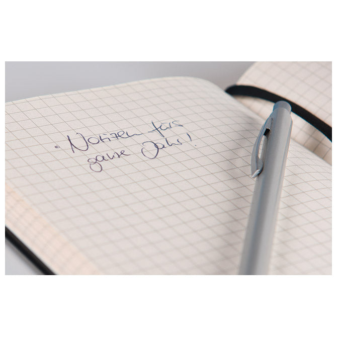 NOTES A5 KARO 96L  80G ŠAMOA S GUMICOM KOMPAGNON BRUNNEN 10-55228 05 CRNI