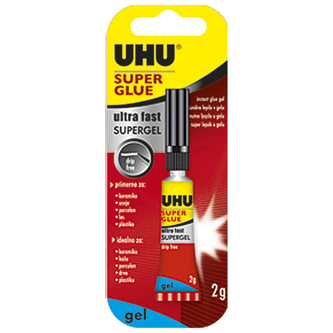 LJEPILO TRENUTAČNO  2G SUPER GLUE GEL UHU BLISTER