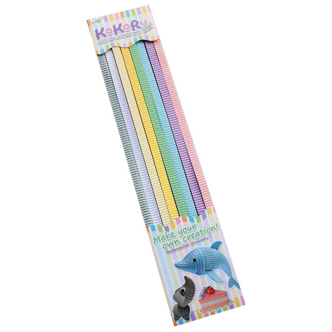 Papir ukrasni rebrasti 13x500mm pk56 ichigo