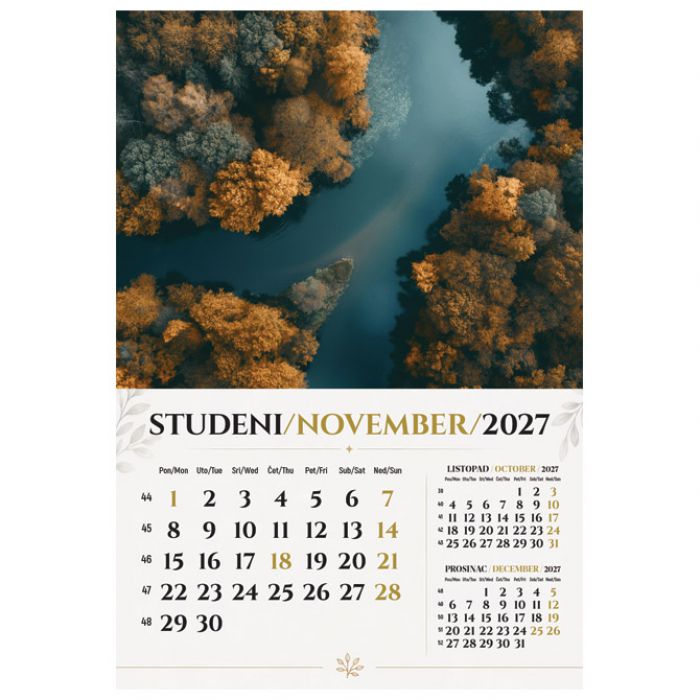 KALENDAR "ŠUMSKA PRIČA 2027" 13L, SPIRALA