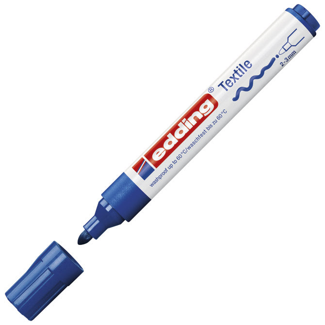 MARKER ZA TEKSTIL 2-3MM EDDING 4500 PLAVI