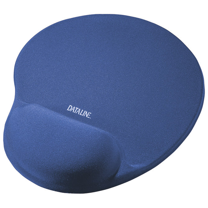 ERGONOMIČNA PODLOGA ZA MIŠKO-GEL DATALINE 67107 MODRA BLISTER