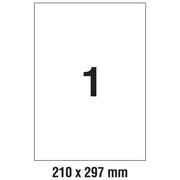 ETIKETE LK 210X297MM POLYESTER PK20L ZWECKFORM L4775-20 BIJELA