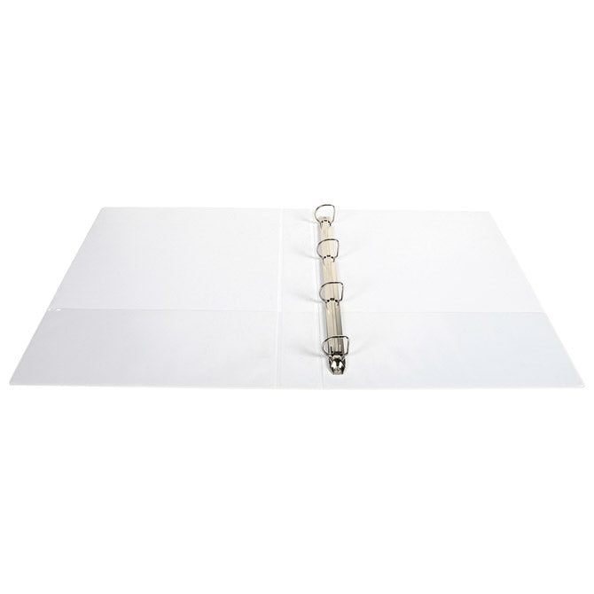 Mapa zložna 4d ringa-fi30mm/greben-44mm a4 exacompta 51842e bela