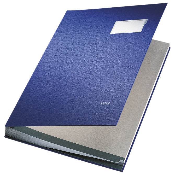 MAPA POTPISNA S PROZOROM LEITZ 57000135 PLAVA