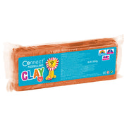 Plastelin 550g  plus  plastični nožić connect smeđi