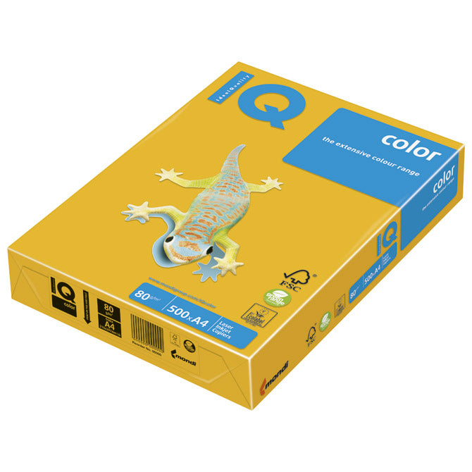 PAPIR ILK IQ NEON A4  80G PK500 MONDI NEOOR NARANČASTI