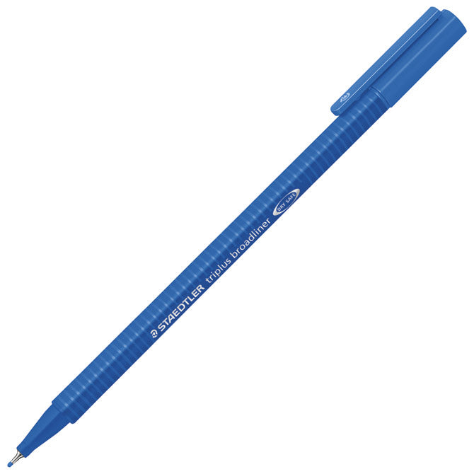 Flomaster broadliner 0,8mm triplus staedtler 338-3 plavi!!