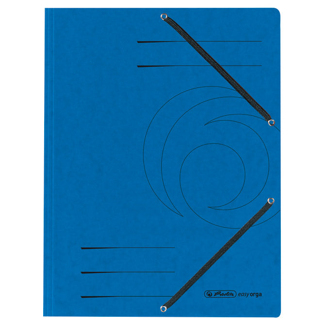 FASCIKL KLAPA S GUMICOM KARTON A4 HERLITZ 10843910 PLAVI