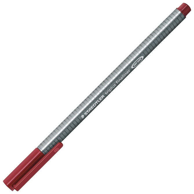 FLOMASTER FINELINER 0,3MM TRIPLUS STAEDTLER 334-29 TAMNO CRVENI