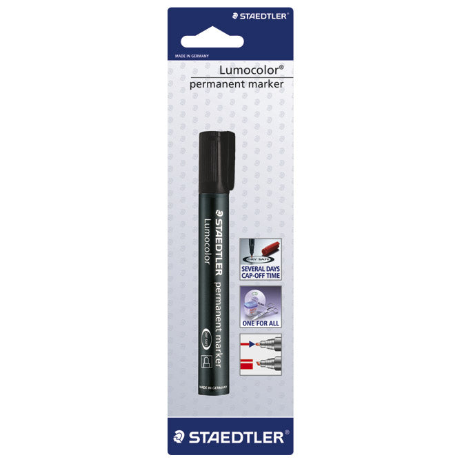 MARKER PERMANENTNI 2MM LUMOCOLOR STAEDTLER 352-9 BKDA CRNI BLISTER