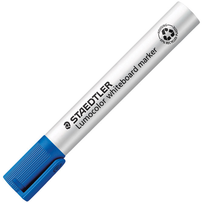 OZNAČEVALEC ZA BELO TABLO 2-5MM RECIKLIRAN LUMOCOLOR STAEDTLER 351 B-3 MODRA