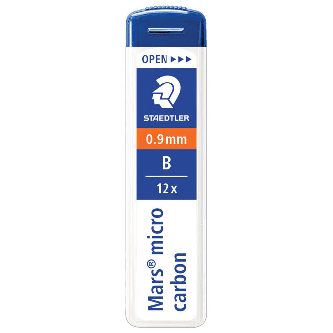 MINI 0,9MM B 1TUBA MARS MICRO CARBON STAEDTLER 250 09-B