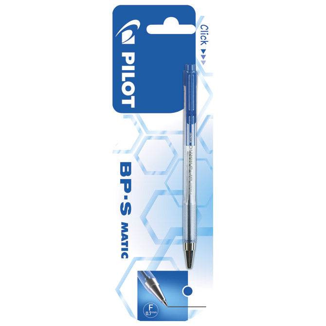 Kemični svinčnik bp-s matic pilot bps-135-f modra blister