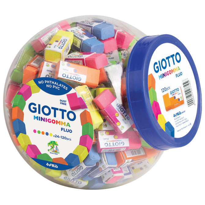 RADIRKA MINIGOMMA GIOTTO FILA 2327 SORTIRANE FLUO BARVE