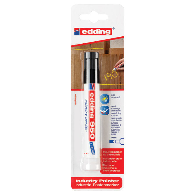 MARKER INDUSTRIJSKI PAINTER PERMANENTNI 10MM EDDING 950/1 CRNI BLISTER