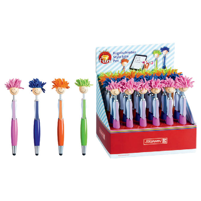 Kemični svinčnik plus touch pen tousle brunnen 10-27323 02 sortirano