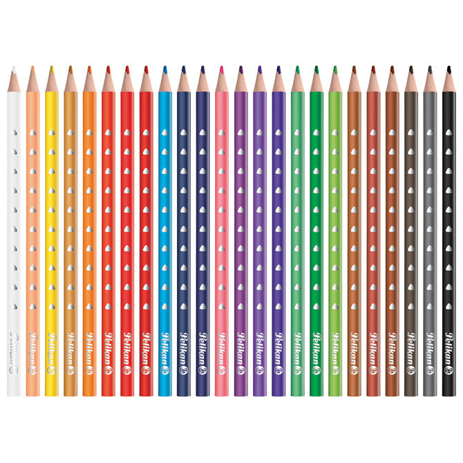 Boje drvene  24boje silverino pelikan 700665 blister