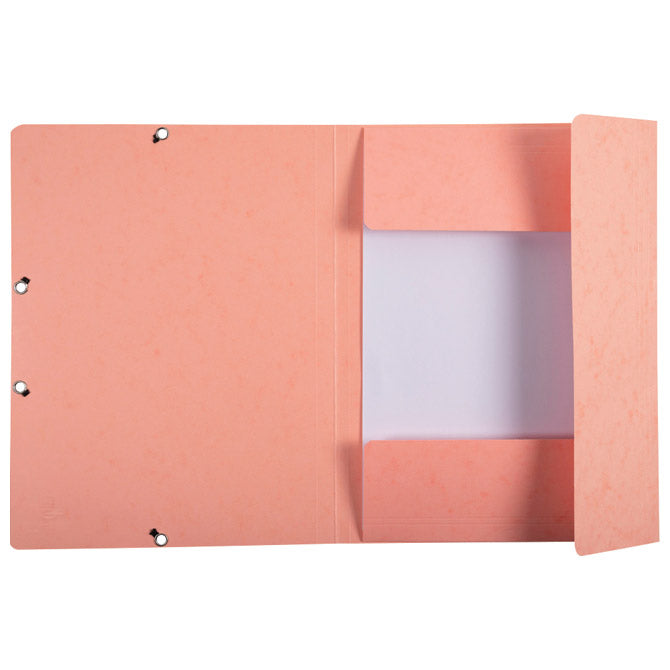 FOLDER MAPA Z ZGIBANKO KARTON A4 AQUAREL EXACOMPTA 55527E PASTELNO KORALNA
