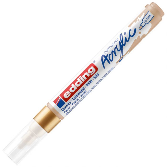 MARKER AKRILNI 2-3 MM EDDING 5100924 ZLATNI