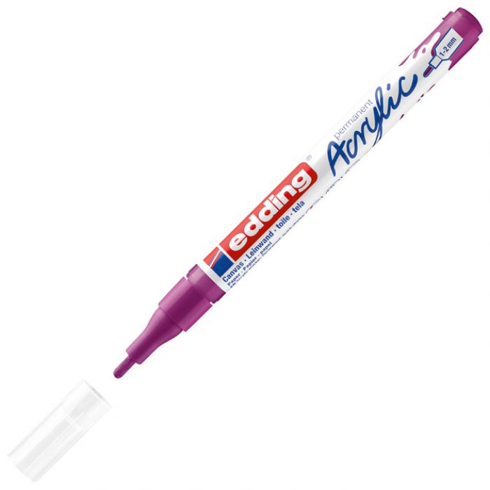 MARKER AKRILNI 1-2 MM EDDING 5300910 LJUBIČASTI