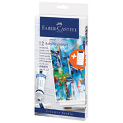 Boja akrilna  20ml pvc tuba 12boja faber castell 379212 blister