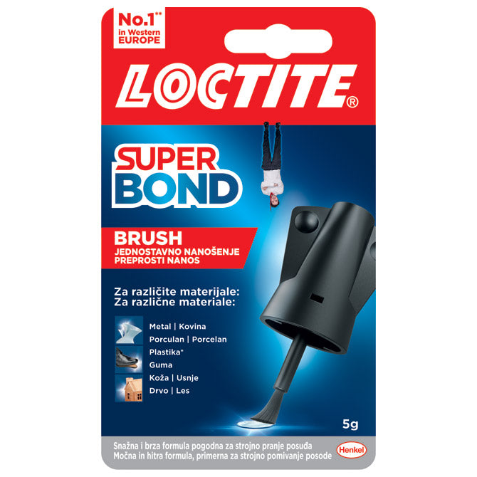 LEPILO HITRO 5G S ČOPIČEM LOCTITE SUPER BOND BRUSH 5G HENKEL 2733278 BLISTER