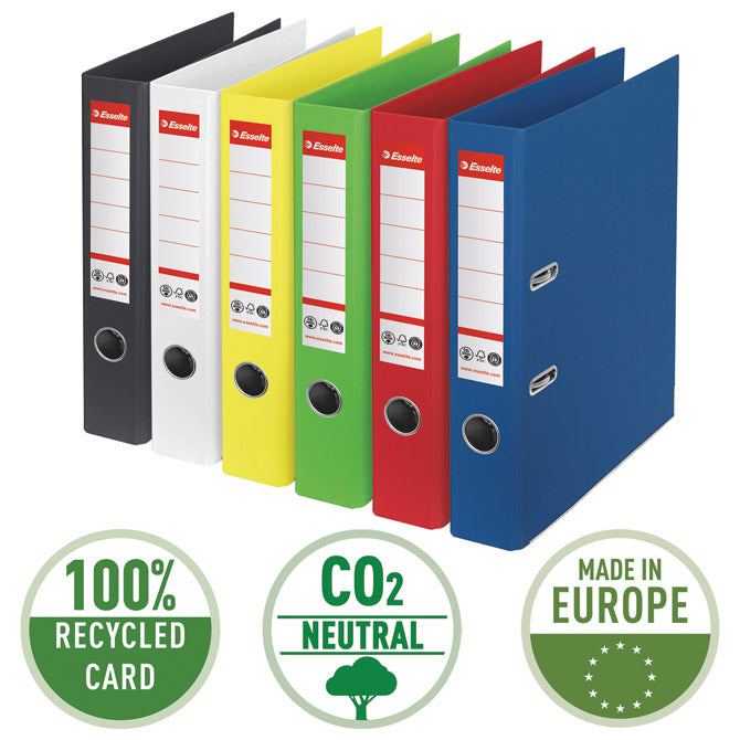 REGISTRATOR A4 USKI SAMOSTOJEĆI CO2 NEUTRAL VIVIDA ESSELTE 627575 CRVENI!!