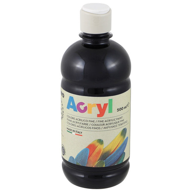 Akrilna barva 500ml cmp.4003ta500800 črna