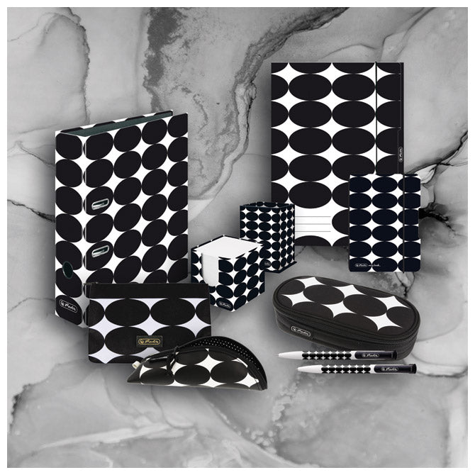 BLOK KOCKA KARTON 9X9X9CM S PAPIROM BIJELI JUST BLACK HERLITZ 50040100