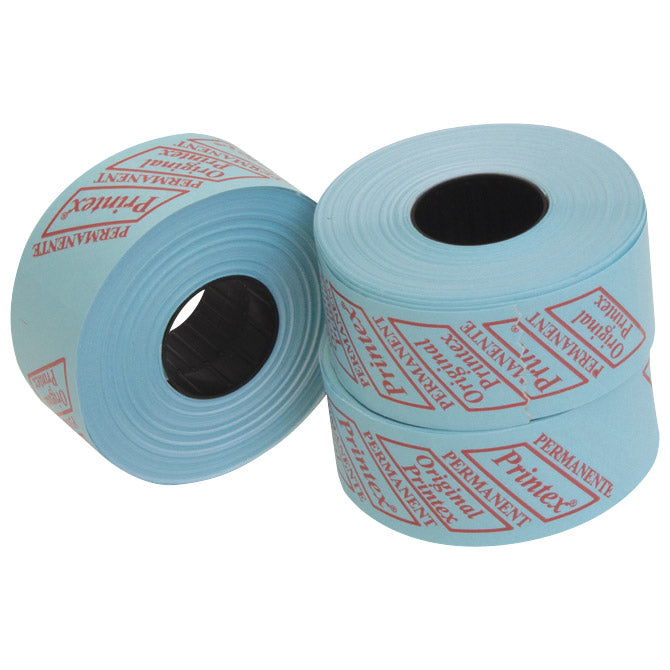 ETIKETE U ROLI 29X28MM ČETVRTASTE TROREDNE PK30 PRINTEX BIJELE
