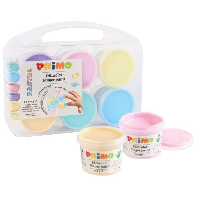 BOJA TEMPERA ZA RUKE 100G U ČAŠI 6BOJA CMP.2212TD6PAST