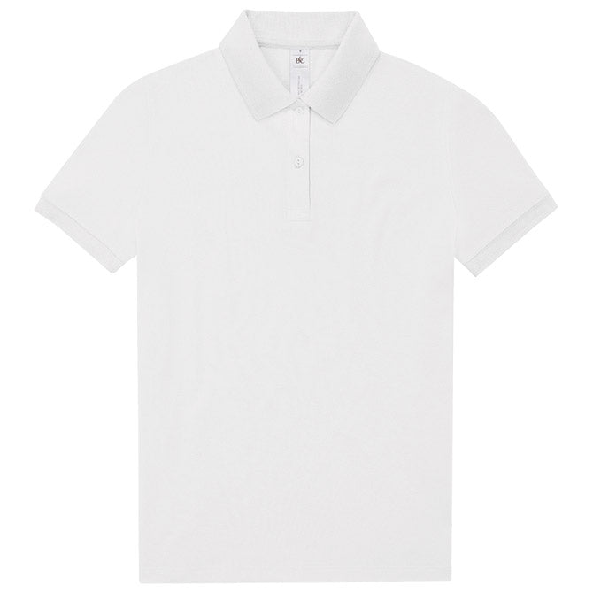 MAJICA KRATKI RUKAVI B&C MYPOLO180 WOMEN 180G BIJELA XL