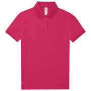 MAJICA KRATKI RUKAVI B&C MYPOLO180 WOMEN 180G ROZA L
