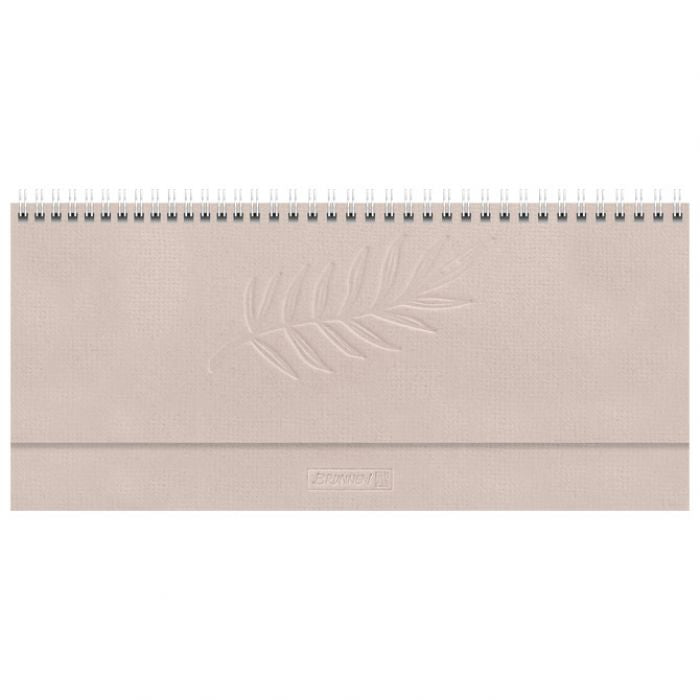 PLANER STOLNI TJEDNI NATURAL BRUNNEN 10-77267 BIJELI