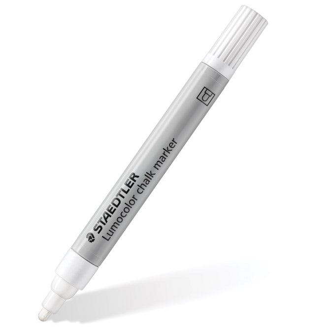 MARKER-KREDA ZA STAKLO 2,4 MM LUMOCOLOR STAEDTLER 344-0 BIJELI