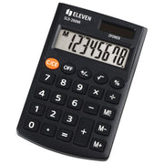 KALKULATOR KOMERCIJALNI  8MJESTA ELEVEN SLD-200NR CRNI