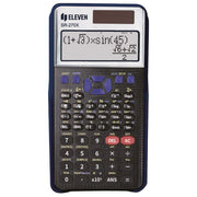 KALKULATOR TEHNIČKI 10 PLUS 2MJESTA 417 FUNKCIJA ELEVEN SR-270X CRNI