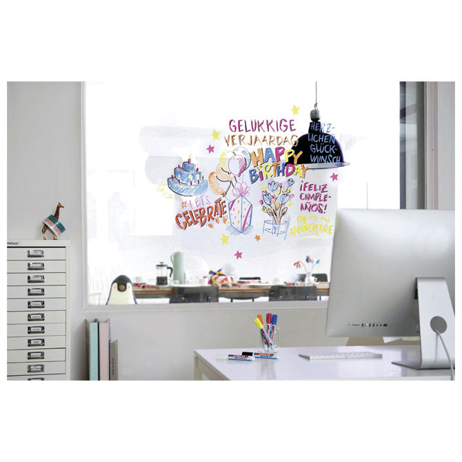 MARKER ZA STAKLO 1,5-3MM EDDING 95 CRNI