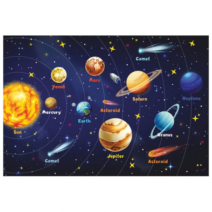 PUZZLE 250 KOM KIDS 6 SOLAR SYSTEM INTERDRUK