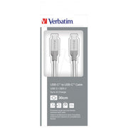KABEL  USB-C NA USB-C  30 CM VERBATIM 48867