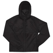 VJETROVKA S KAPULJAČOM ZIP UNISEX B&C # RESET LINED WINDBREAKER CRNA S