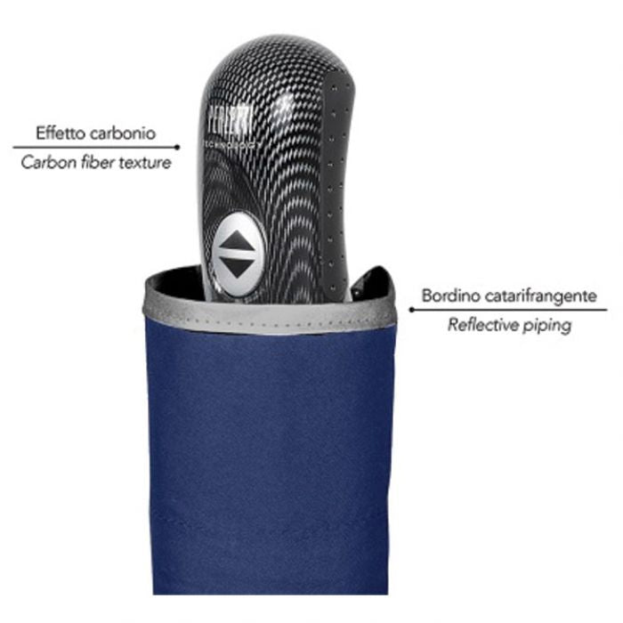 KIŠOBRAN AUTOMATIK (OTVARANJE PLUS ZATVARANJE) SKLOPIVI S PLAST.DRŠKOM TECHNOLOGY PERLETTI 21823 PLA/REF