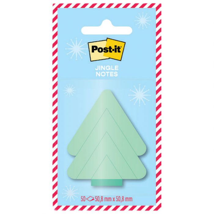 BLOK SAMOLJEPLJIV BOŽIĆNI MOTIVI  48.2X48.2MM 50L POST-IT EMHOL25-JN 3M.SORTIRANO BLISTER