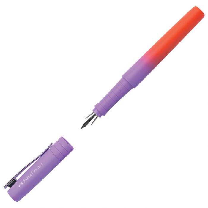 NALIVPERO POLY (M) FLOW FABER CASTELL 241019 CRVENO-LJUBIČASTO