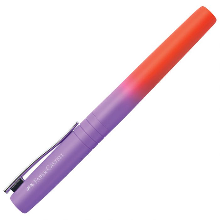 NALIVPERO POLY (M) FLOW FABER CASTELL 241019 CRVENO-LJUBIČASTO